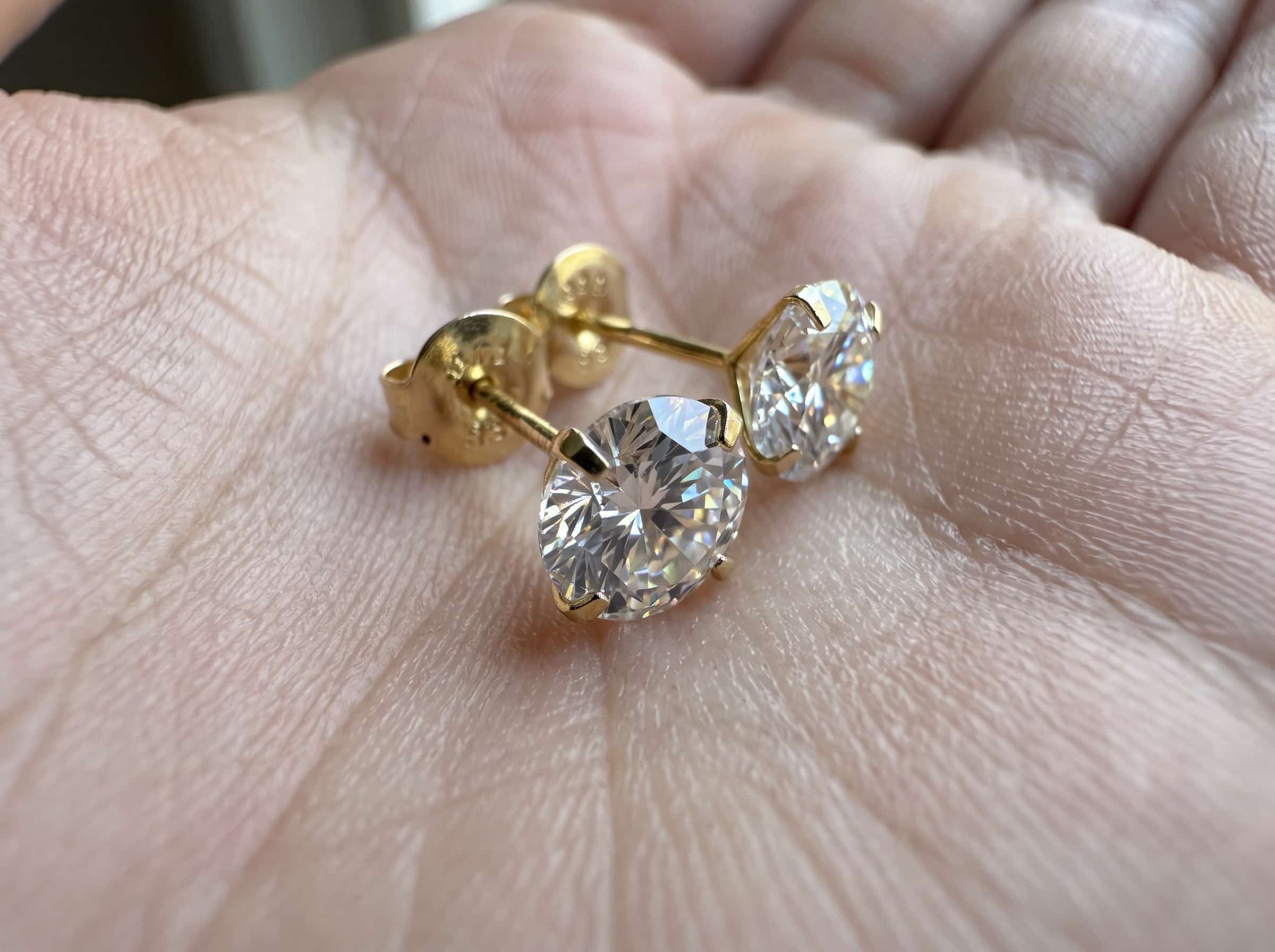 solid-14k-gold-0.5ct-round-moissanite-stud-earrings-jewelry-koval